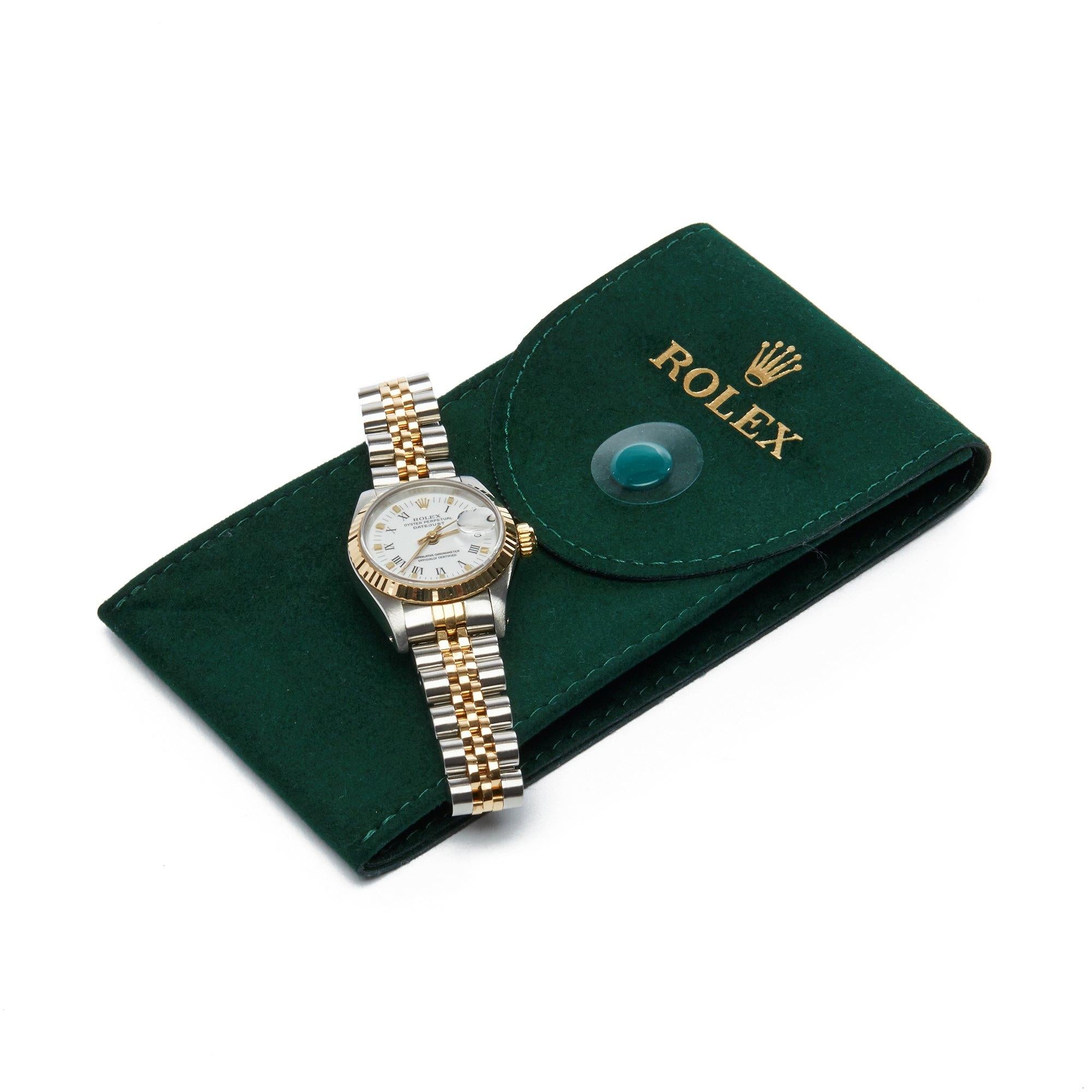 Rolex Datejust 26 69173 Ladies Stainless Steel and Yellow Gold Watch 4