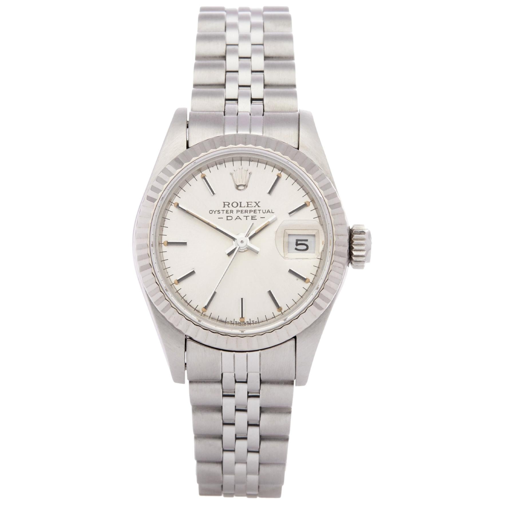 Rolex Datejust 26 69174 Ladies Stainless Steel Watch