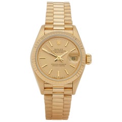 Rolex Datejust 26 69178 Ladies Yellow Gold Jubilee Dial Watch