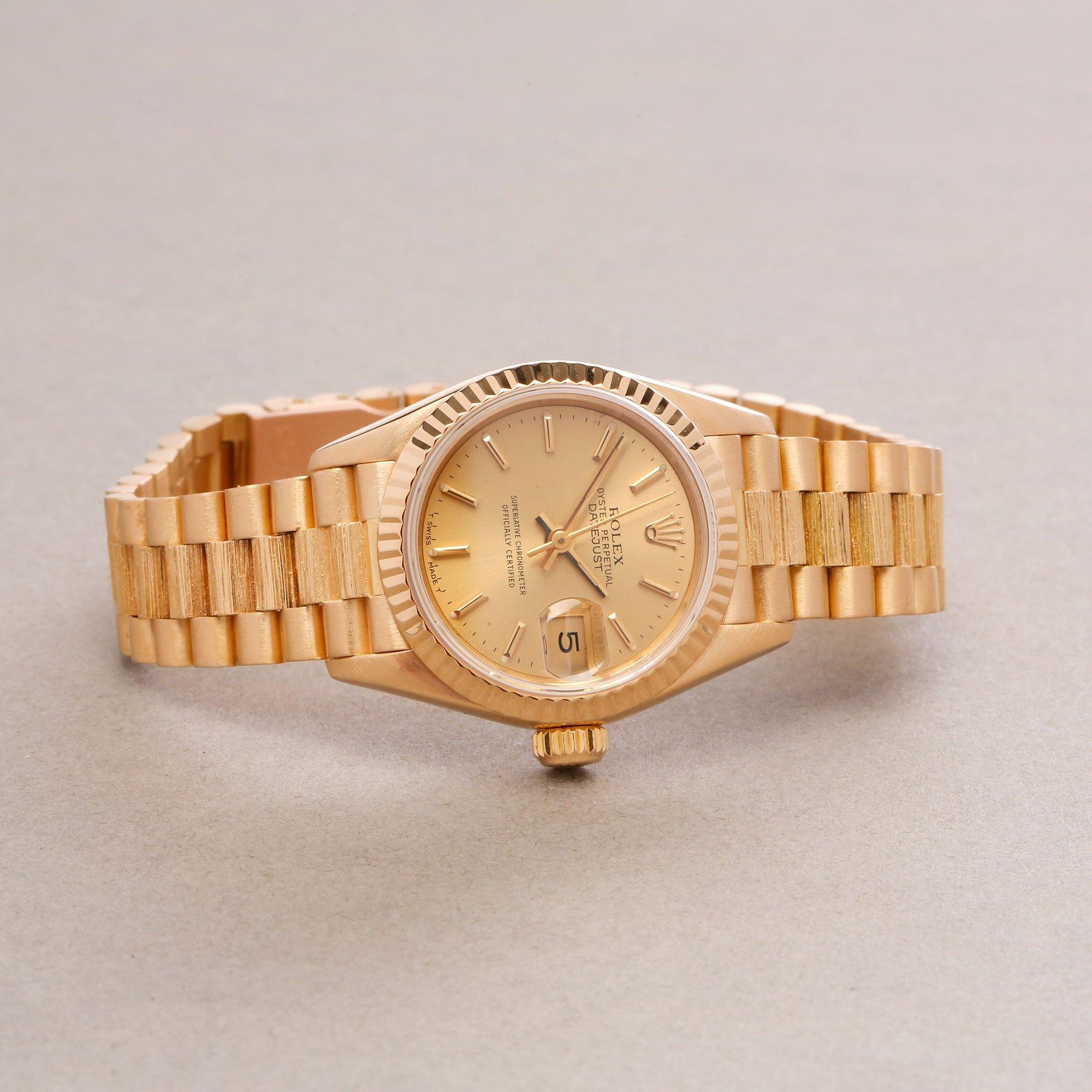 Rolex Datejust 26 69278 Ladies Yellow Gold Watch 1