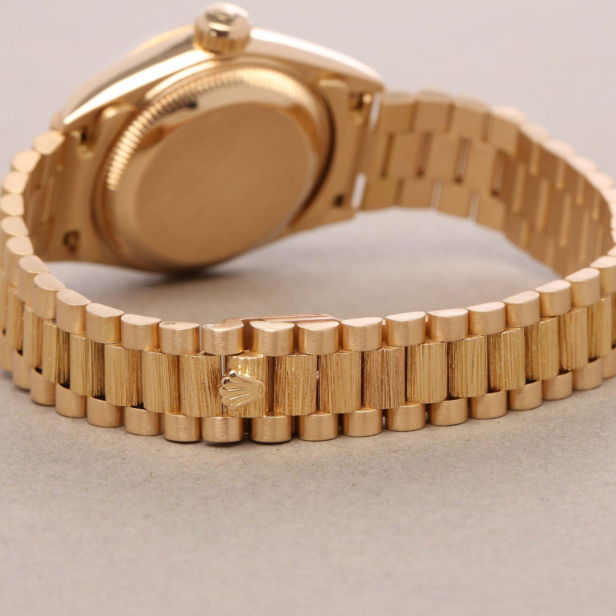 Rolex Datejust 26 69278 Ladies Yellow Gold Watch 3