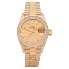 Used Rolex Datejust 26 69278 Ladies Yellow Gold Watch