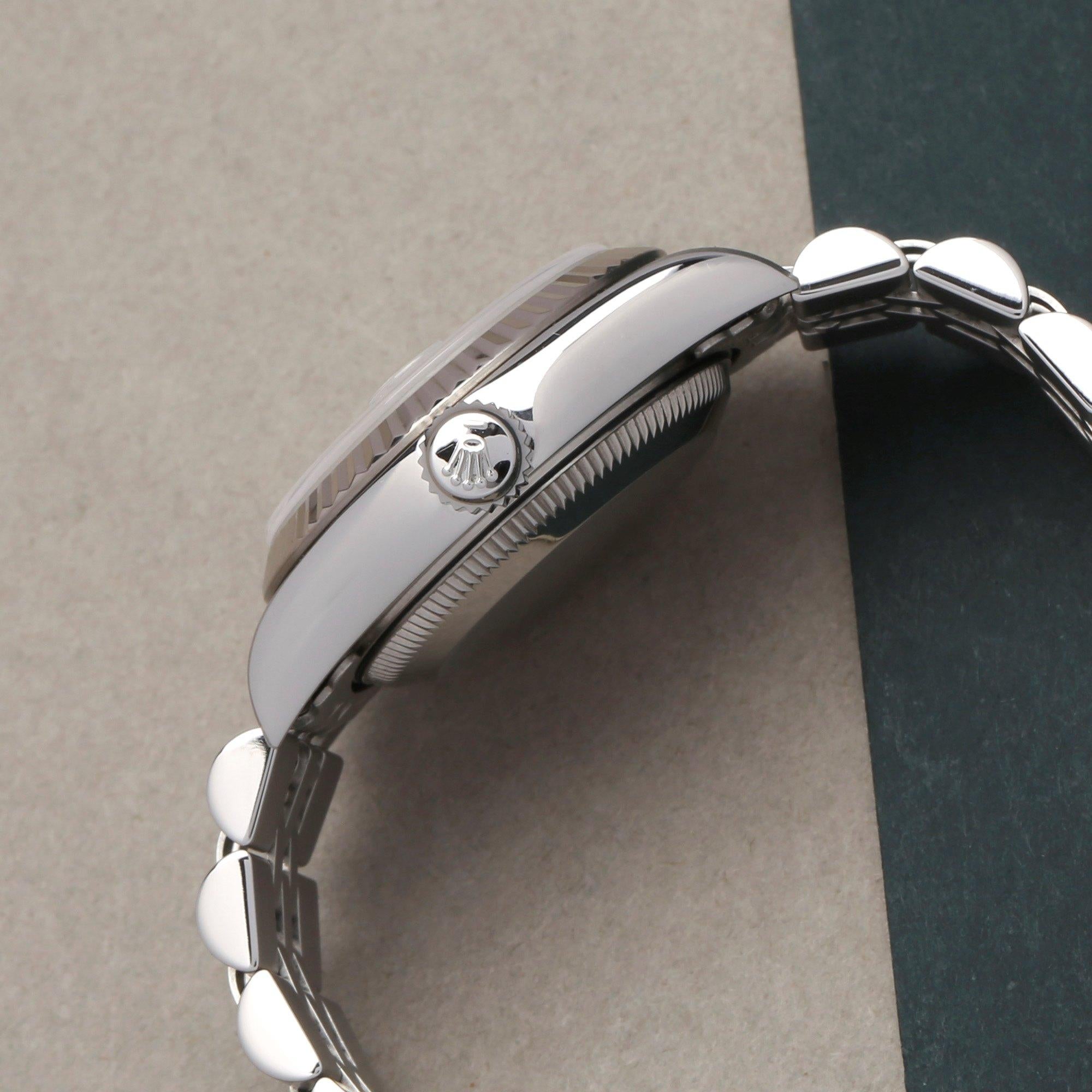 Women's Rolex Datejust 26 79174 Ladies White Gold & Stainless Steel Watch