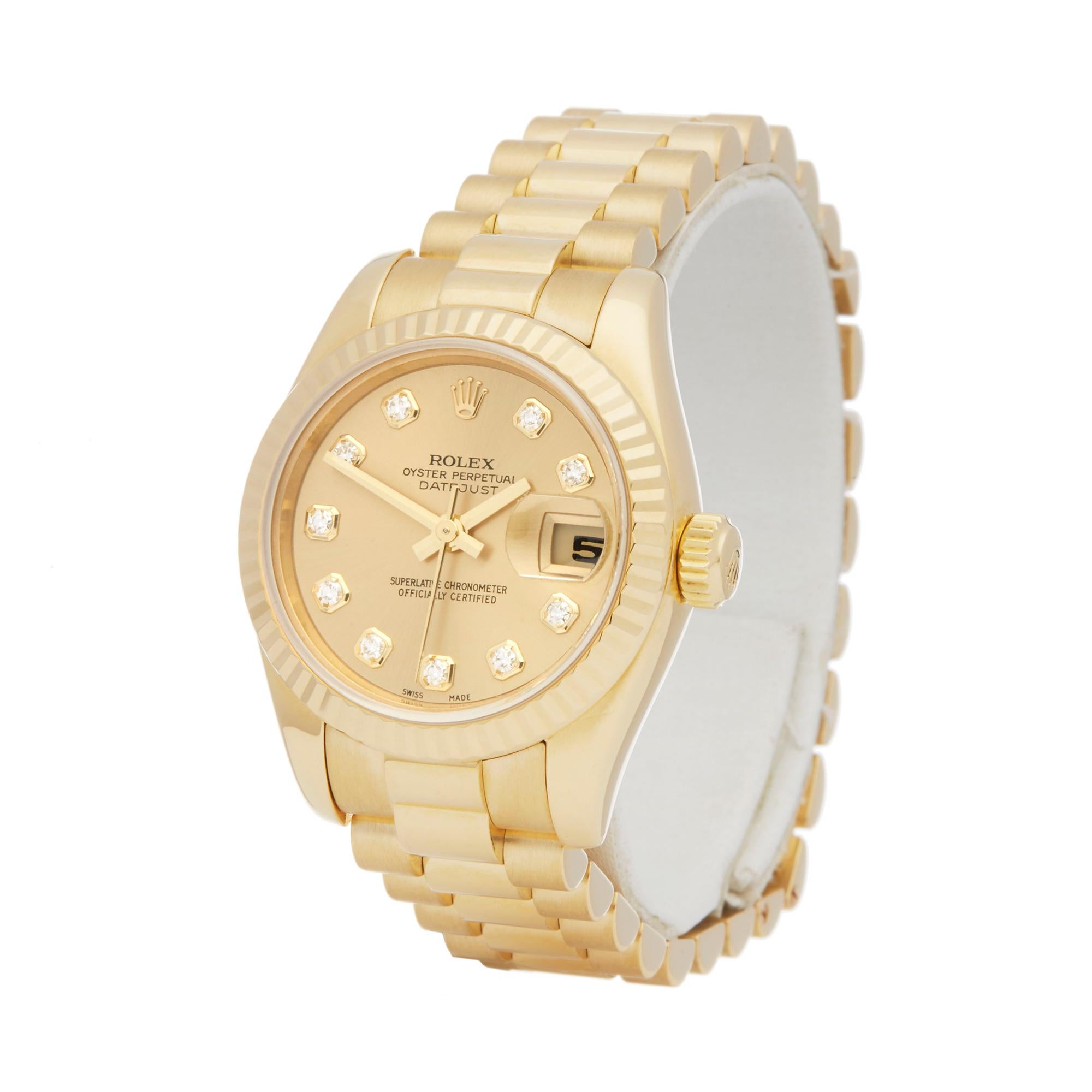 Ref: W6292
Manufacturer: Rolex
Model: DateJust
Model Ref: 179178
Age: 1st November 2006
Gender: Mens
Complete With: Box & Guarantee
Dial: Mother Of Pearl With Diamond Markers
Glass: Sapphire Crystal
Movement: Automatic
Water Resistance: To