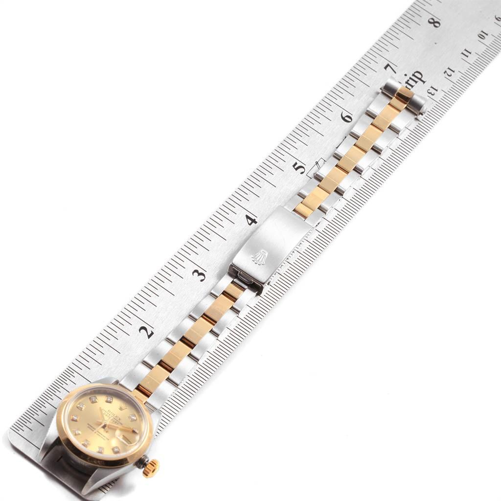 Rolex Datejust 26 Ladies Steel Yellow Gold Diamond Ladies Watch 79163 7