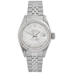Rolex Datejust 26 Stainless Steel and 18 Karat White Gold Women's 69174