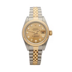 Used Rolex Datejust 26 Stainless Steel and 18 Karat Yellow Gold 69173