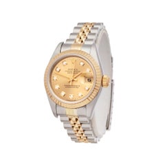 Rolex Datejust 26 Stainless Steel and 18K Yellow Gold 69173G