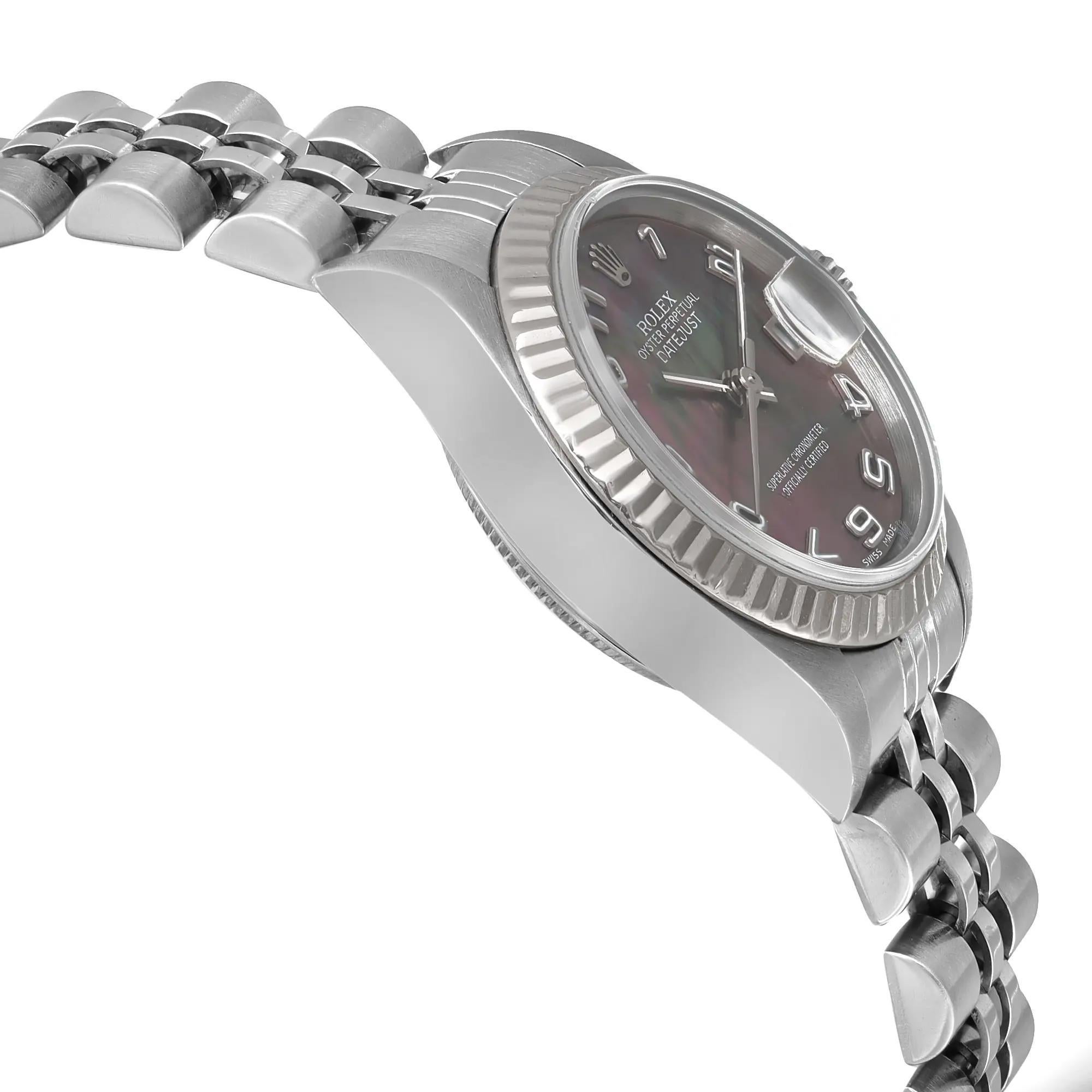 Rolex Montre Datejust 26 automatique avec cadran MOP rose pour femmes 79174 en vente 1