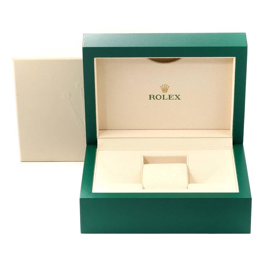 Rolex Montre Datejust 26 en acier, or blanc, cadran bleu et diamants pour femmes 179384 6
