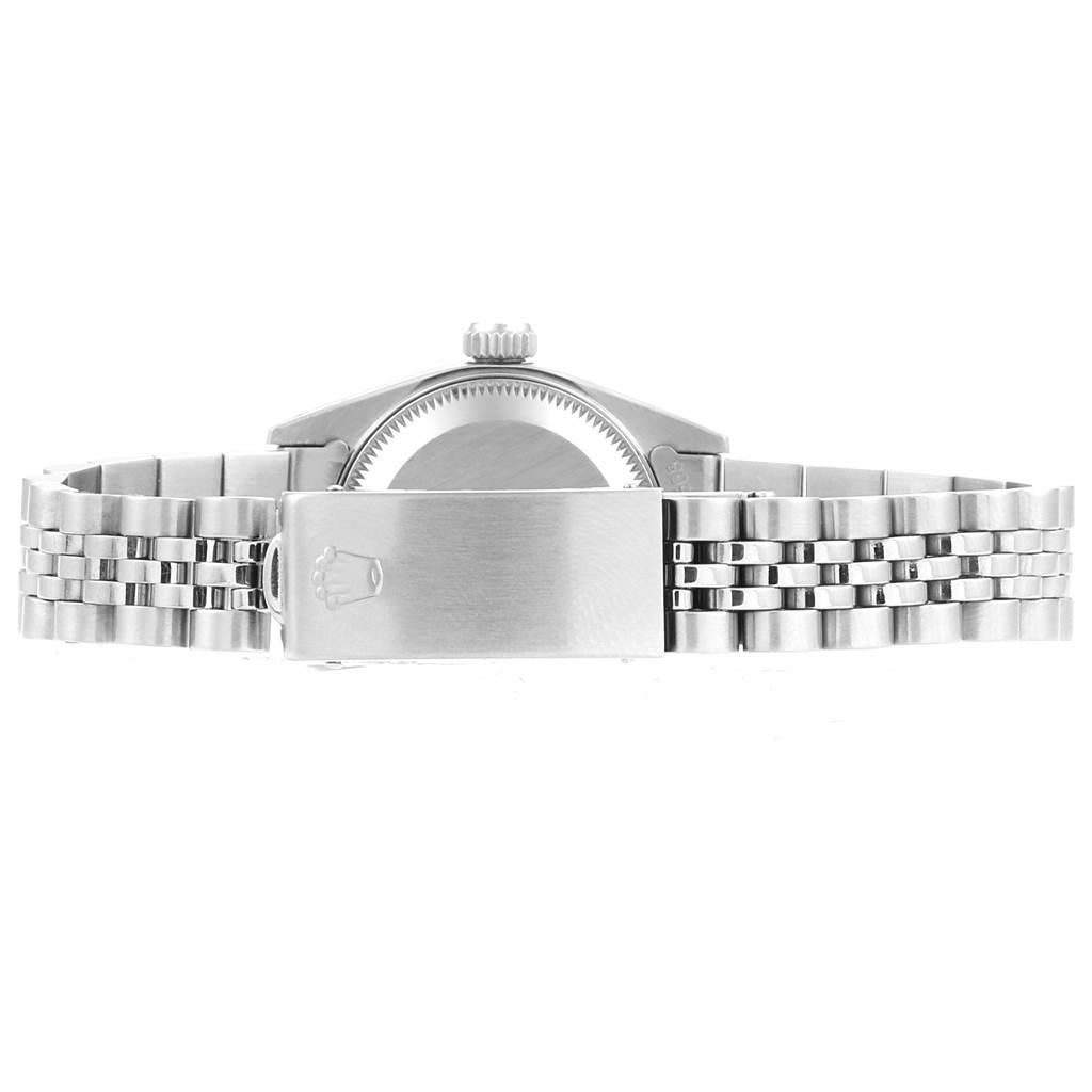 Rolex Datejust 26 Steel White Gold Ivory Roman Dial Ladies Watch 69174 4