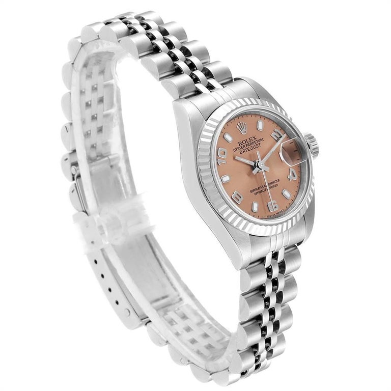 rolex datejust salmon