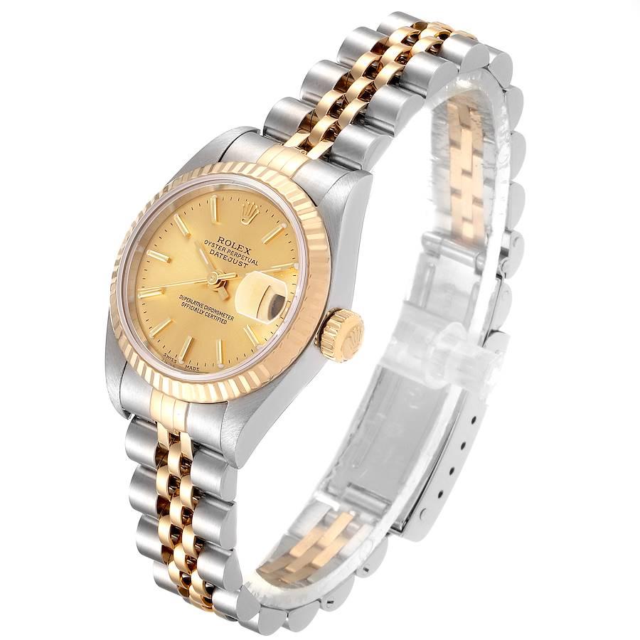 Women's Rolex Datejust 26 Steel Yellow Gold Ladies Watch 79173 Box