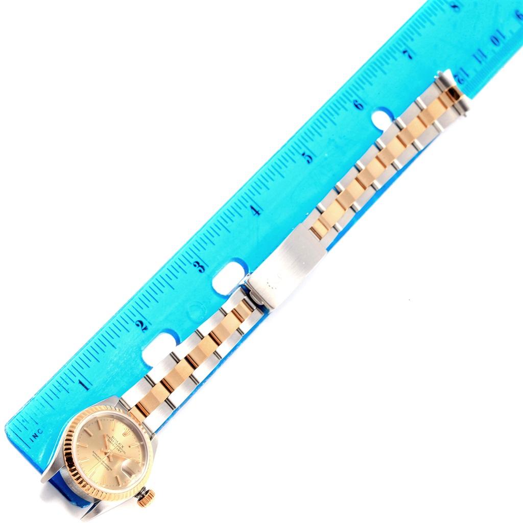 Rolex Datejust 26 Steel Yellow Gold Oyster Bracelet Ladies Watch 69173 7