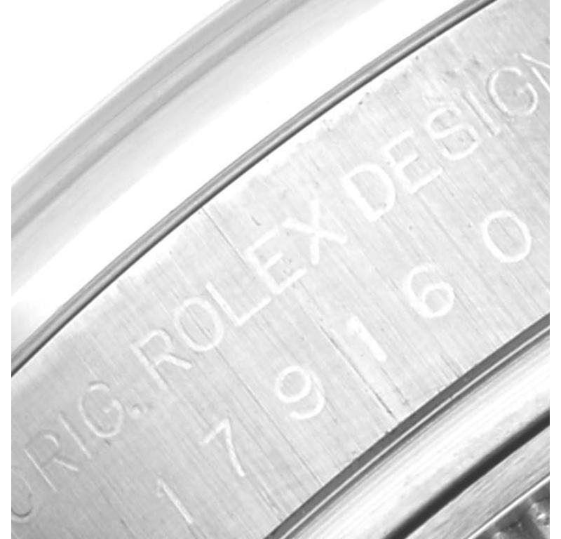 Women's Rolex Datejust 26 White Dial Oyster Bracelet Steel Ladies Watch 179160