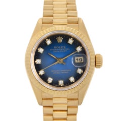 Rolex Datejust 26mm 18K Yellow Gold Ombre Dial Automatic Ladies Watch 69178