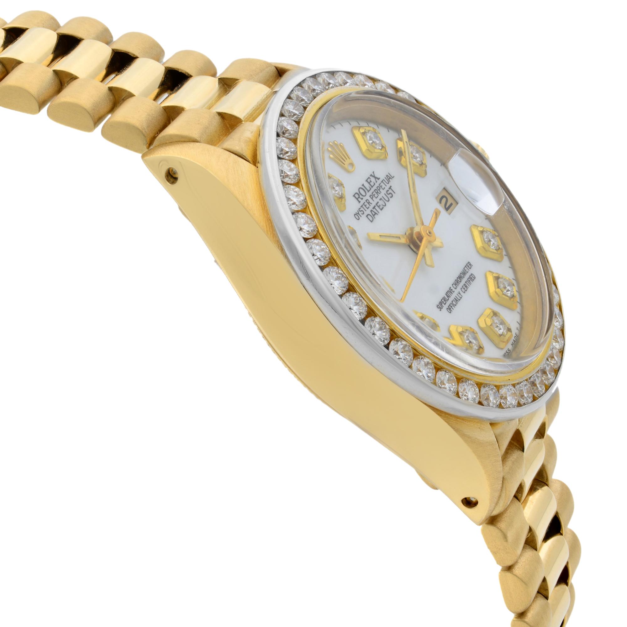 rolex 6917 diamond bezel