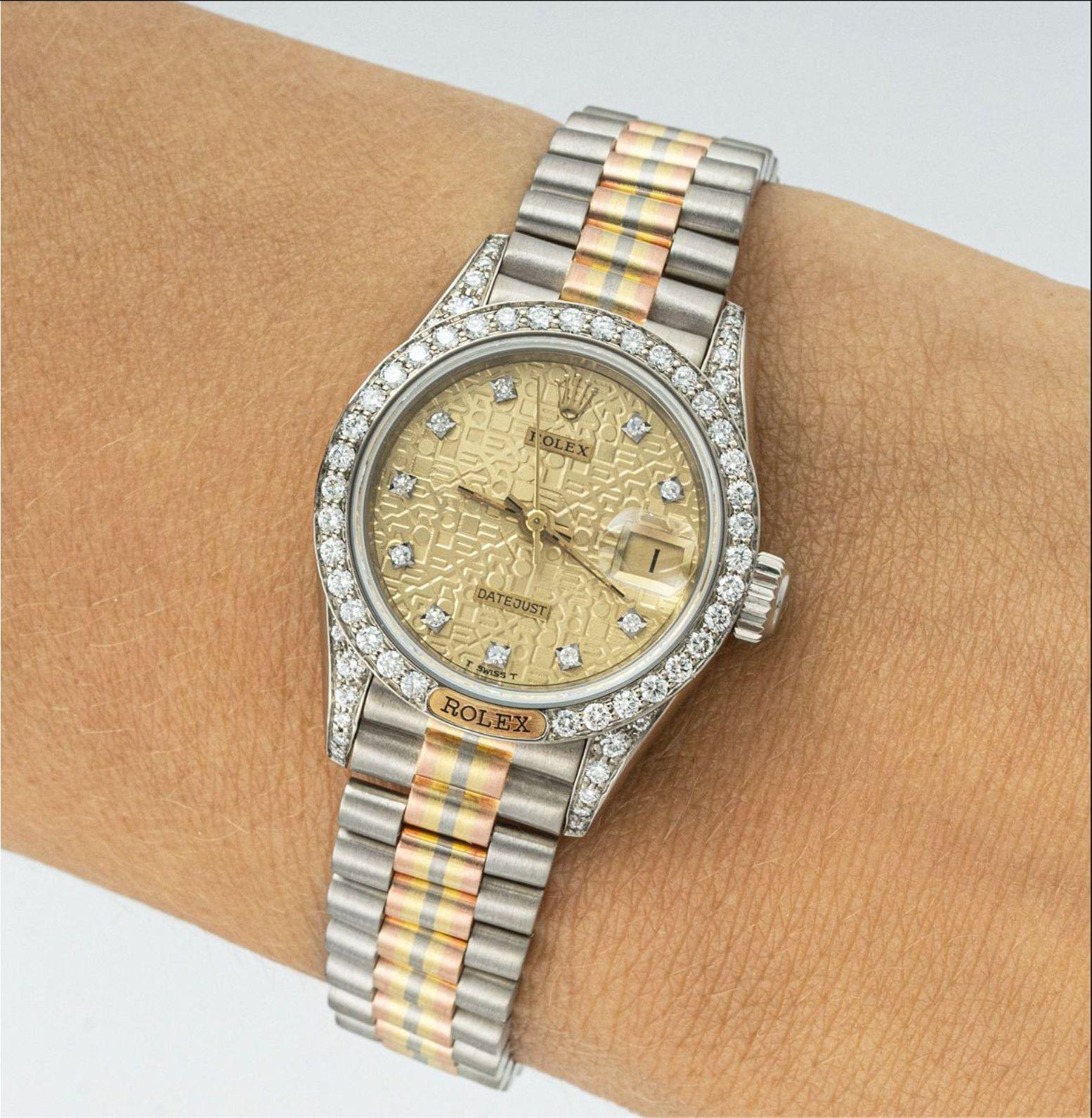 Rolex DateJust 26MM Diamond Set 69159 2