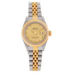 Rolex Datejust in 18k Yellow Gold & Stainless Steel Watch Ref. 69173