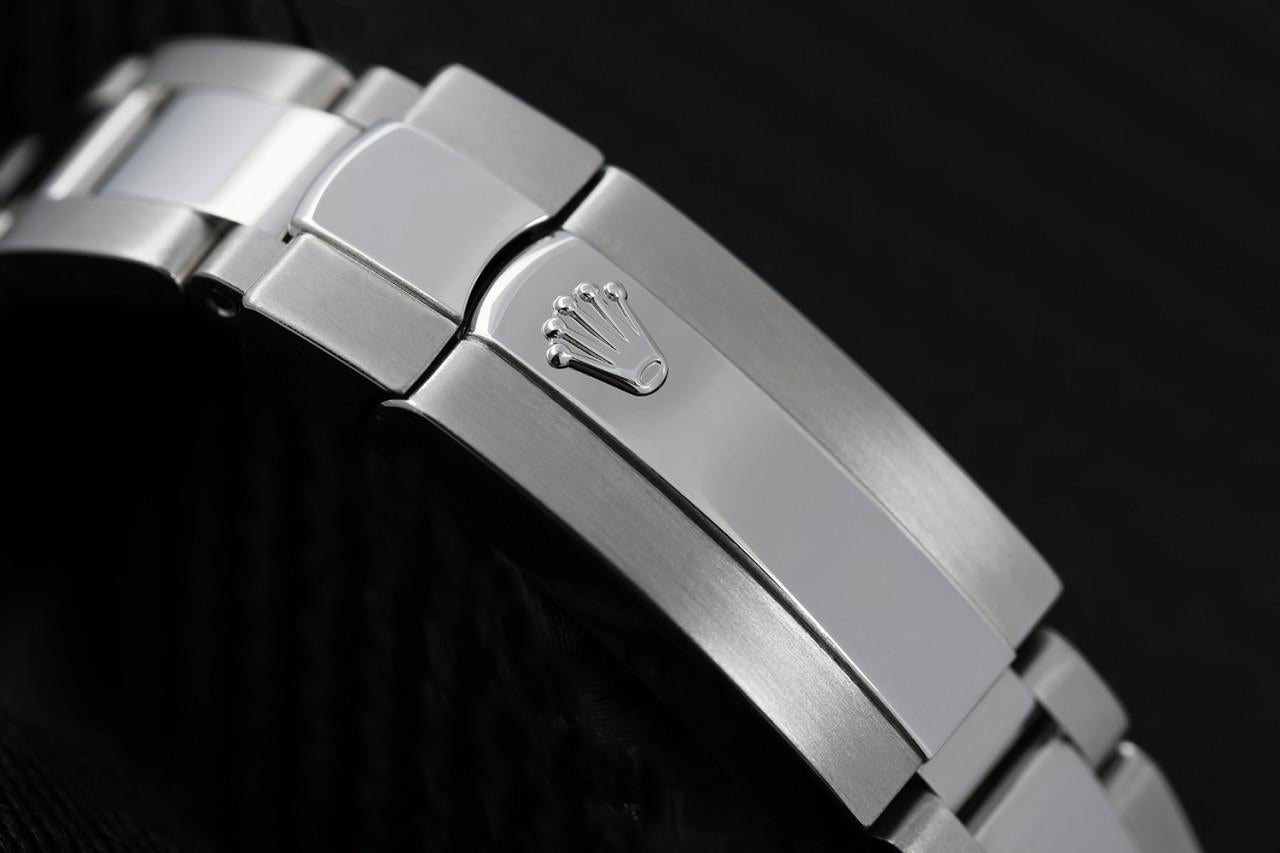 Rolex Datejust Damenuhr aus Edelstahl Oyster mit Diamant-Lünette im Angebot 1