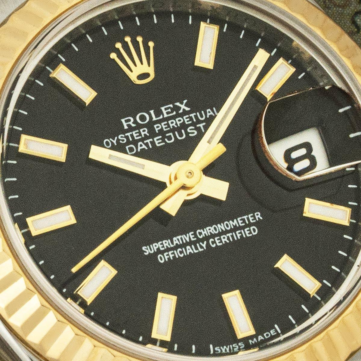Rolex Datejust 26mm Stainless Steel & Yellow Gold 179173 In Good Condition For Sale In London, GB