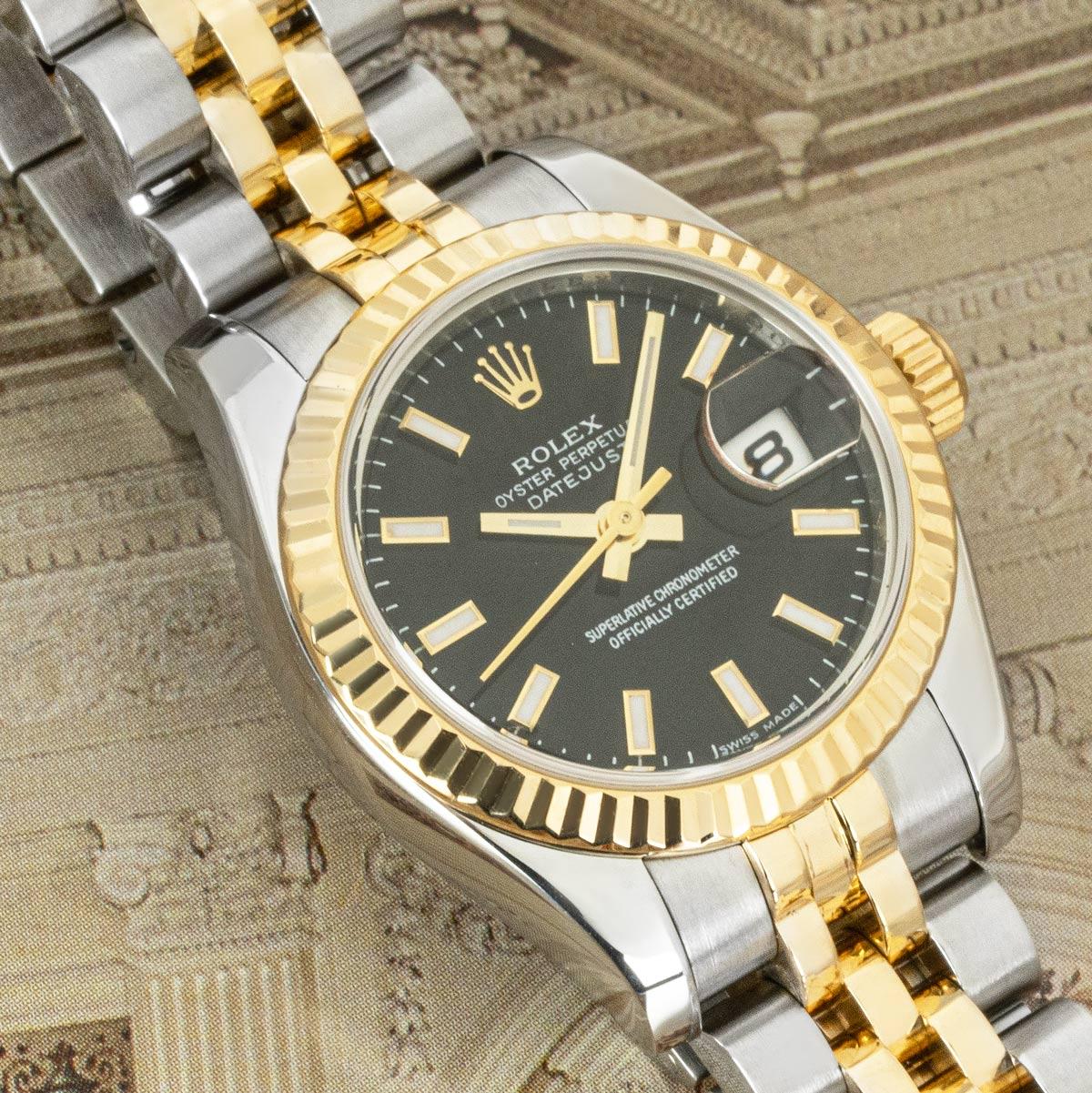 Rolex Datejust 26mm Stainless Steel & Yellow Gold 179173 For Sale 5