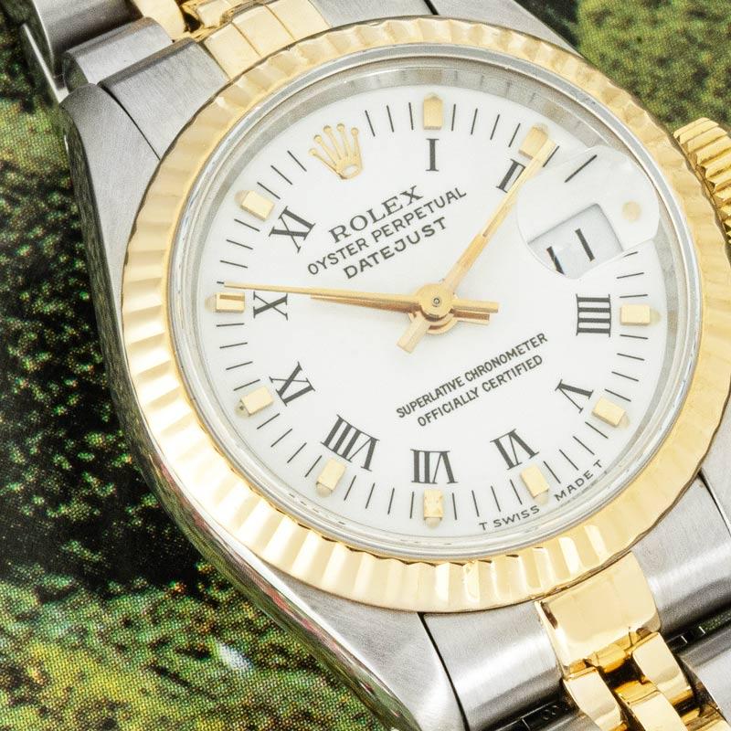 Rolex Datejust 26mm Edelstahl & Gelbgold 69173 im Angebot 5