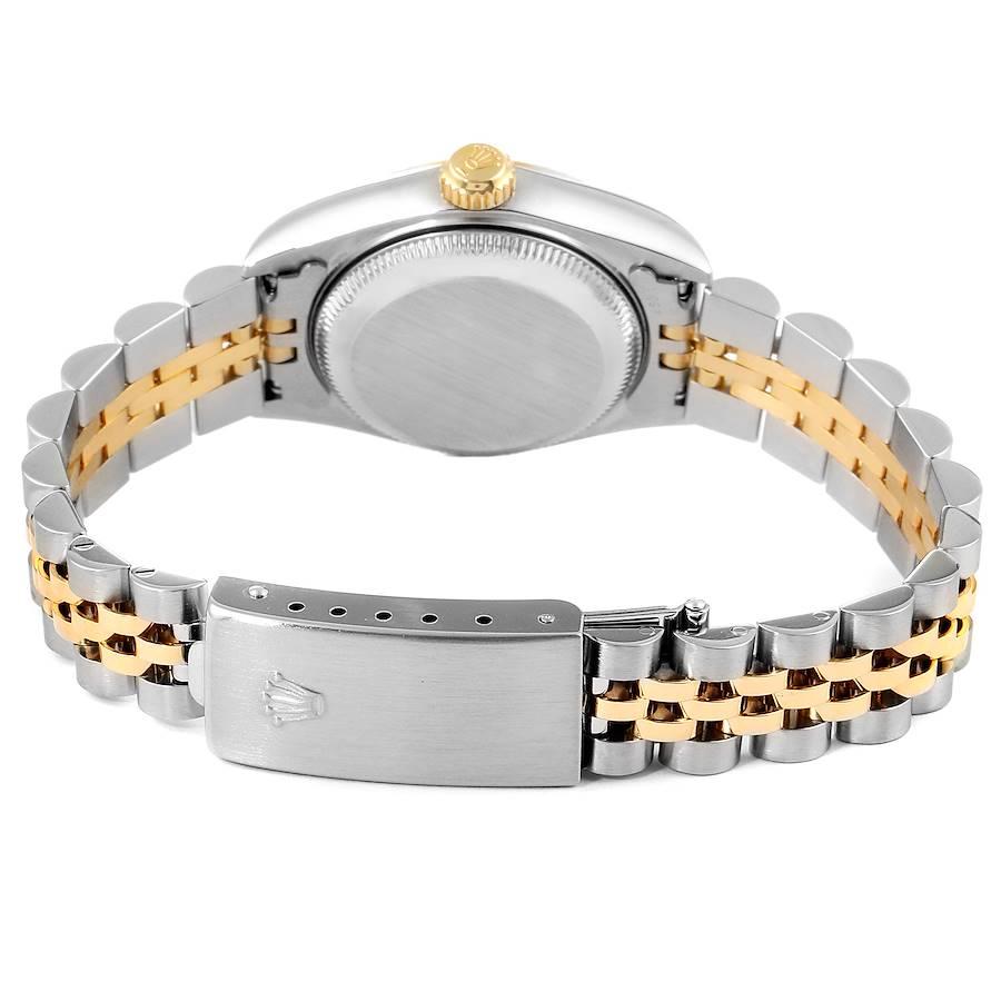 Rolex Datejust Steel 18 Karat Yellow Gold Ladies Watch 79173 For Sale 5
