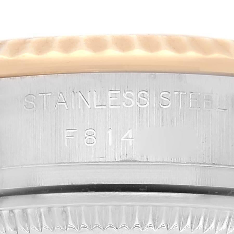 Rolex Datejust Steel Yellow Gold Diamond Dial Ladies Watch 179173 Box Card 3