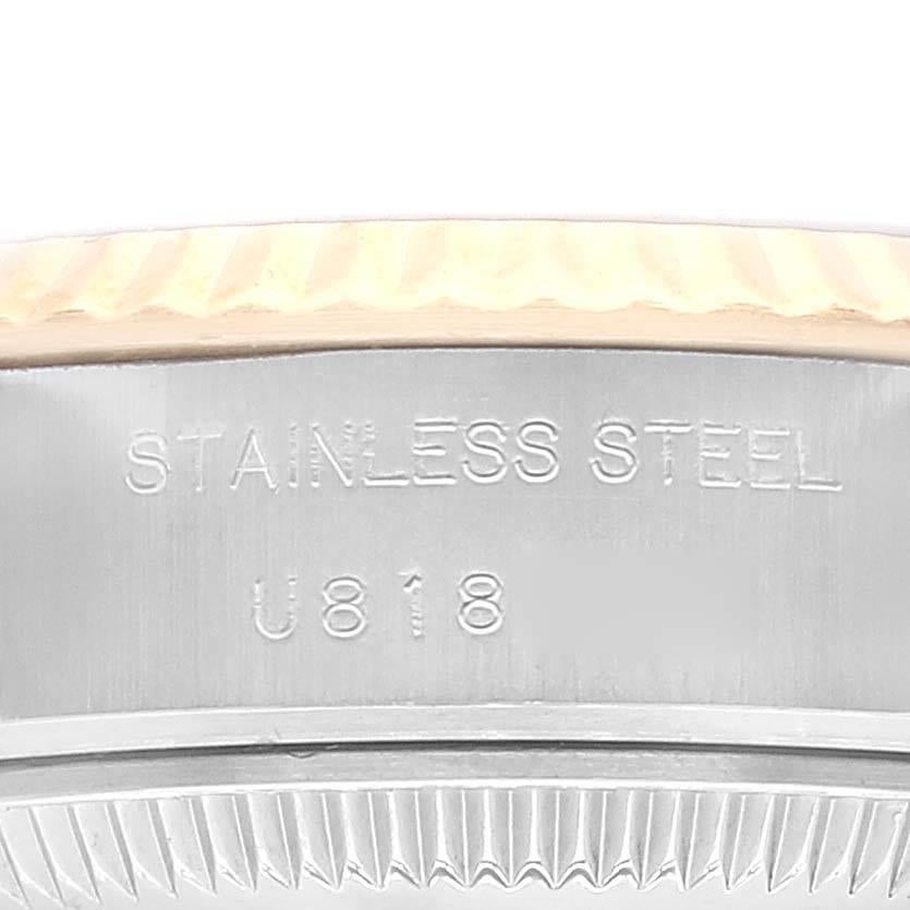 Rolex Datejust 26mm Steel Yellow Gold Diamond Dial Ladies Watch 69173 3
