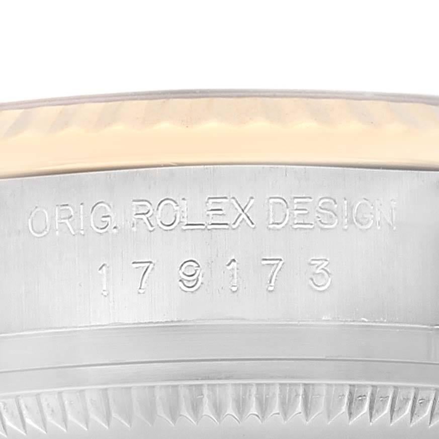 Rolex Datejust 26mm Steel Yellow Gold Diamond Ladies Watch 179173 3