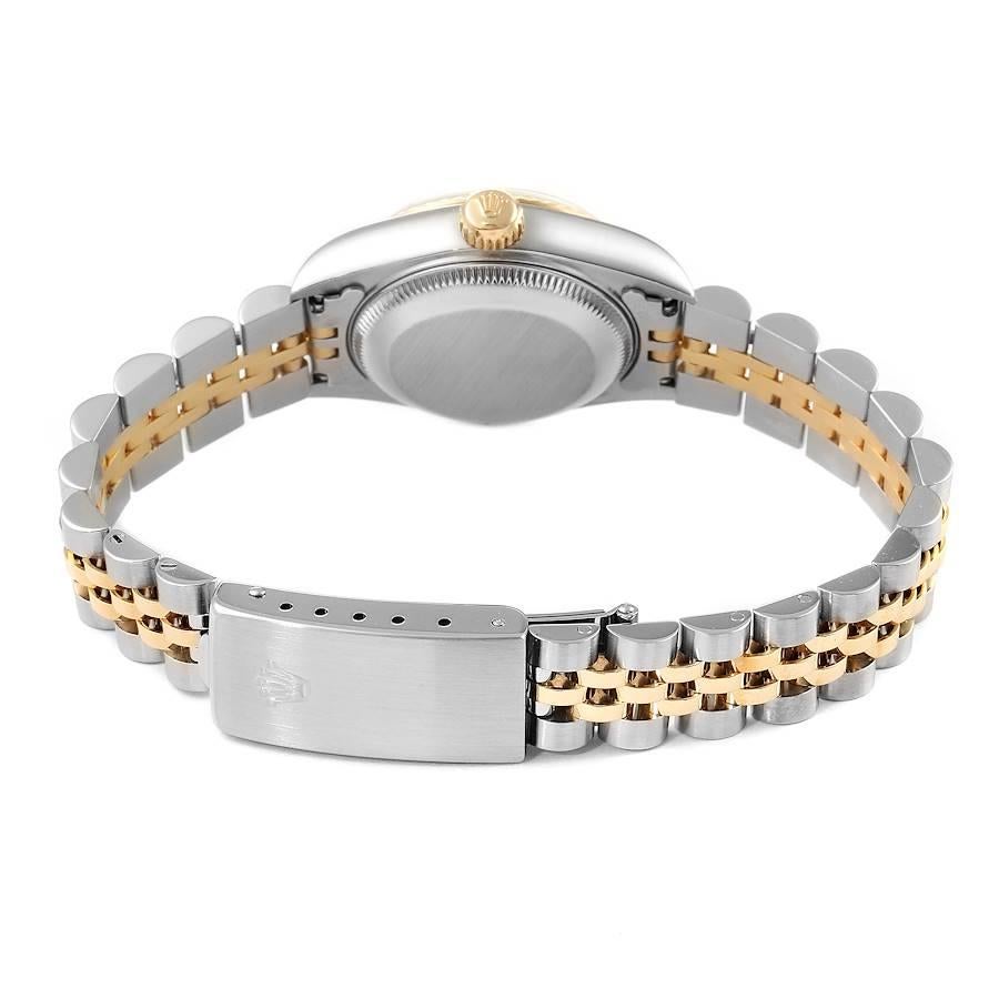 Rolex Datejust Steel Yellow Gold Diamond Ladies Watch 69173 5