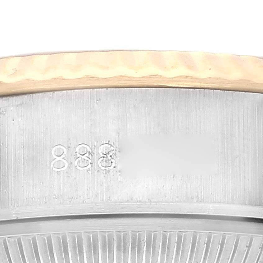 Rolex Datejust 26mm Steel Yellow Gold White Roman Dial Ladies Watch 69173 3