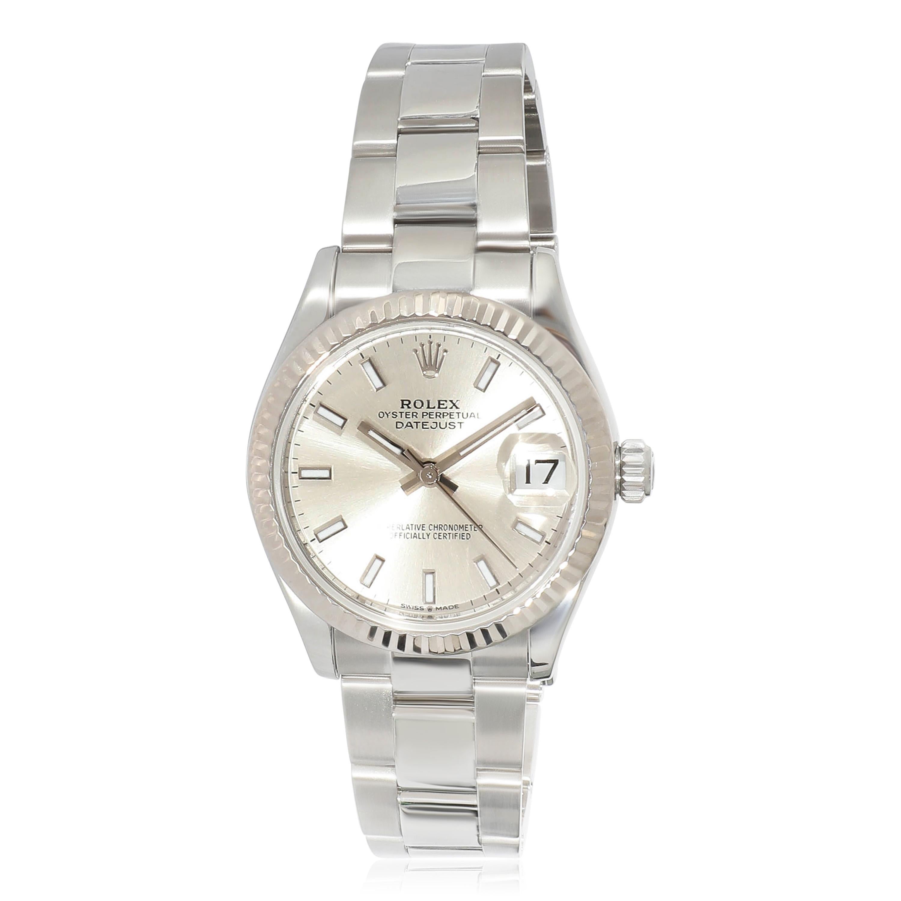 Rolex Datejust 278274 Unisex Watch in 18kt Stainless Steel/White Gold

SKU: 130221

PRIMARY DETAILS
Brand: Rolex
Model: Datejust
Country of Origin: Switzerland
Movement Type: Mechanical: Automatic/Kinetic
Year Manufactured: 2021
Year of Manufacture: