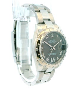 Rolex Datejust 278344RBR Diamond Bezel Midsize Ladies Watch