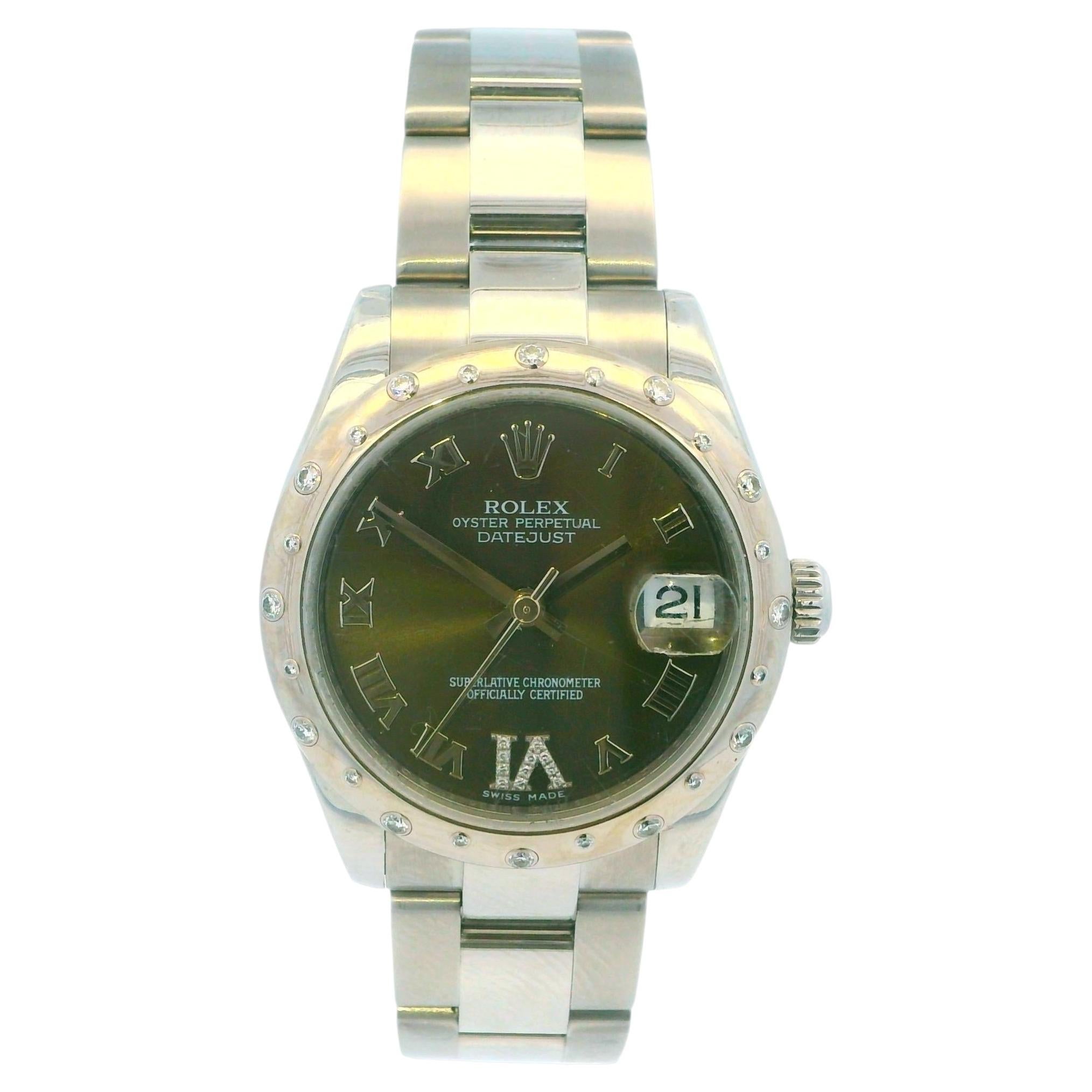 What diamonds does Rolex use?