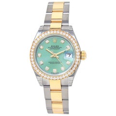 Rolex Datejust 279383, Green Dial, Certified and Warranty
