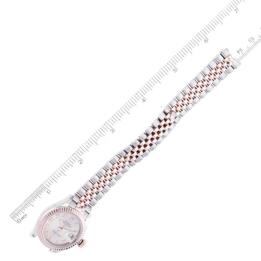 Rolex Datejust 28 Everose Rolesor Rose Dial Ladies Watch 279171 5