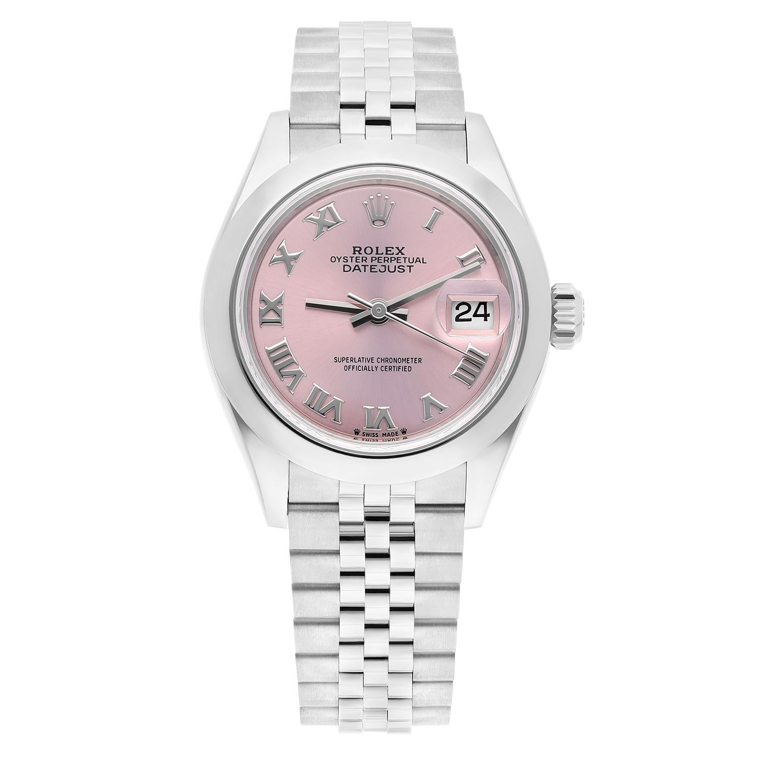 Questo splendido orologio da polso Rolex Datejust 28 è un vero capolavoro dell'artigianato svizzero e del design di lusso. Con un'elegante cassa in acciaio inossidabile e un bracciale jubilee, questo orologio vanta uno stile versatile e senza tempo