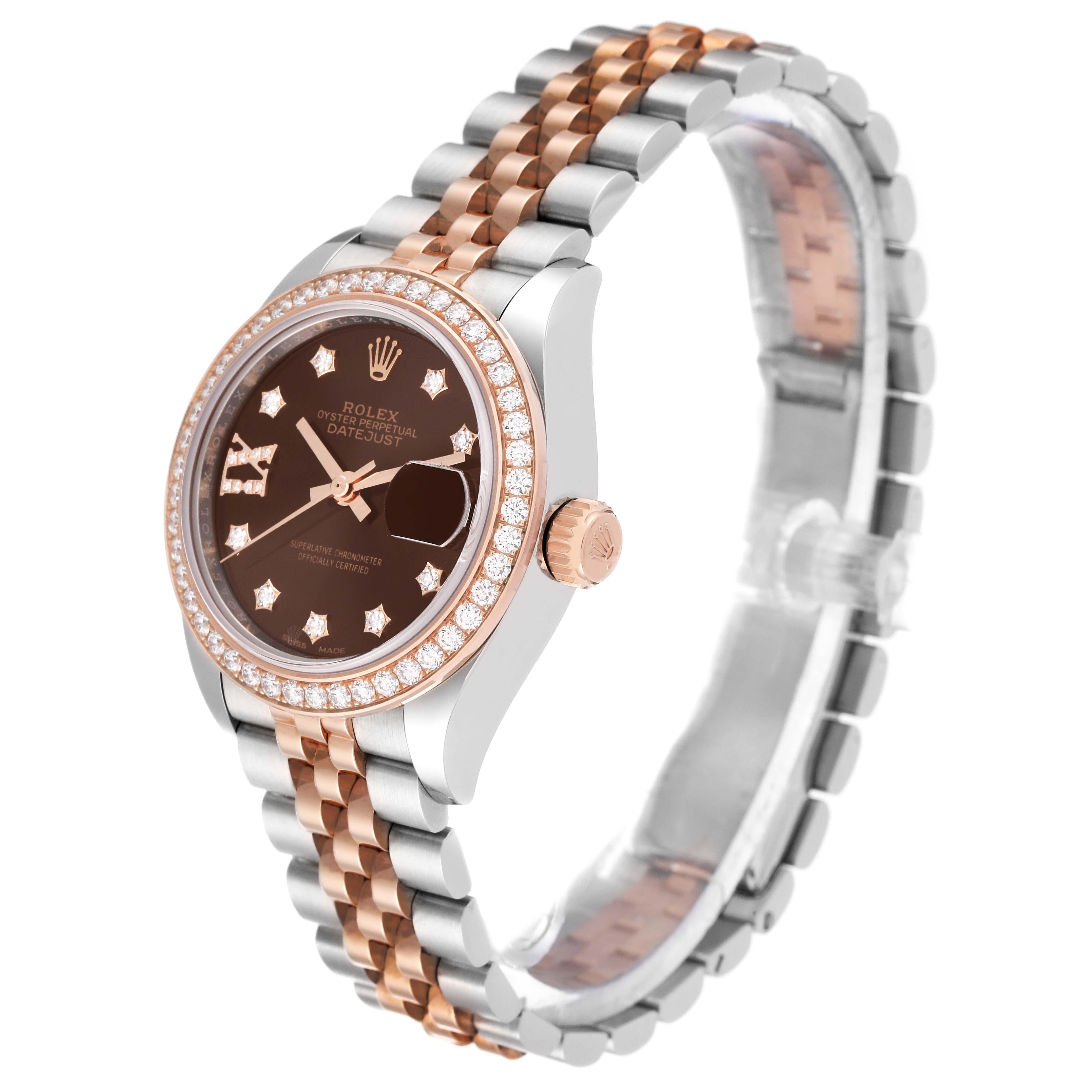 rolex rosa diamanti