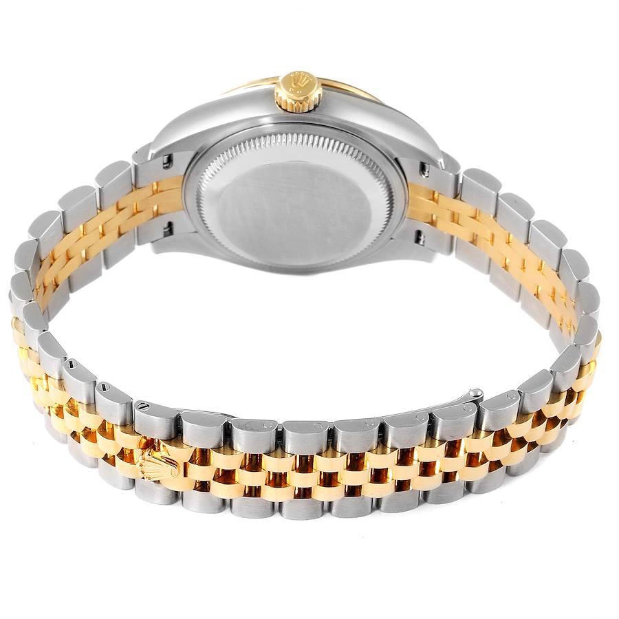 Women's Rolex Datejust 28 Steel Rolesor Yellow Gold Diamond Watch 279383 Unworn