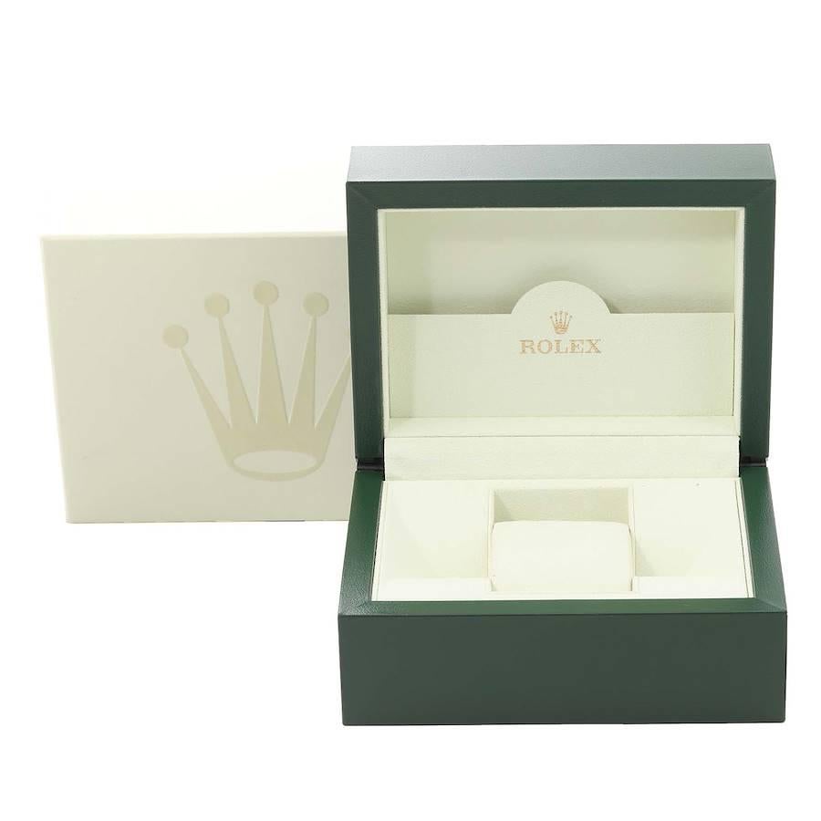 Rolex Datejust 28 Steel White Gold Dark Grey Diamond Dial Ladies Watch 279174 7
