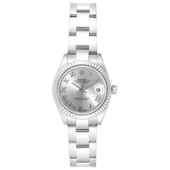 Rolex Datejust 28 Steel White Gold Oyster Bracelet Ladies Watch 279174