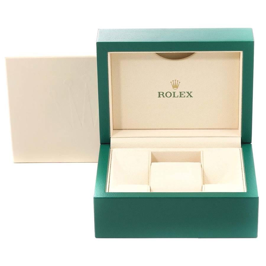Rolex Datejust 28 Acciaio Oro Giallo Lilla Diamante Orologio da donna 279173 Non indossato 1
