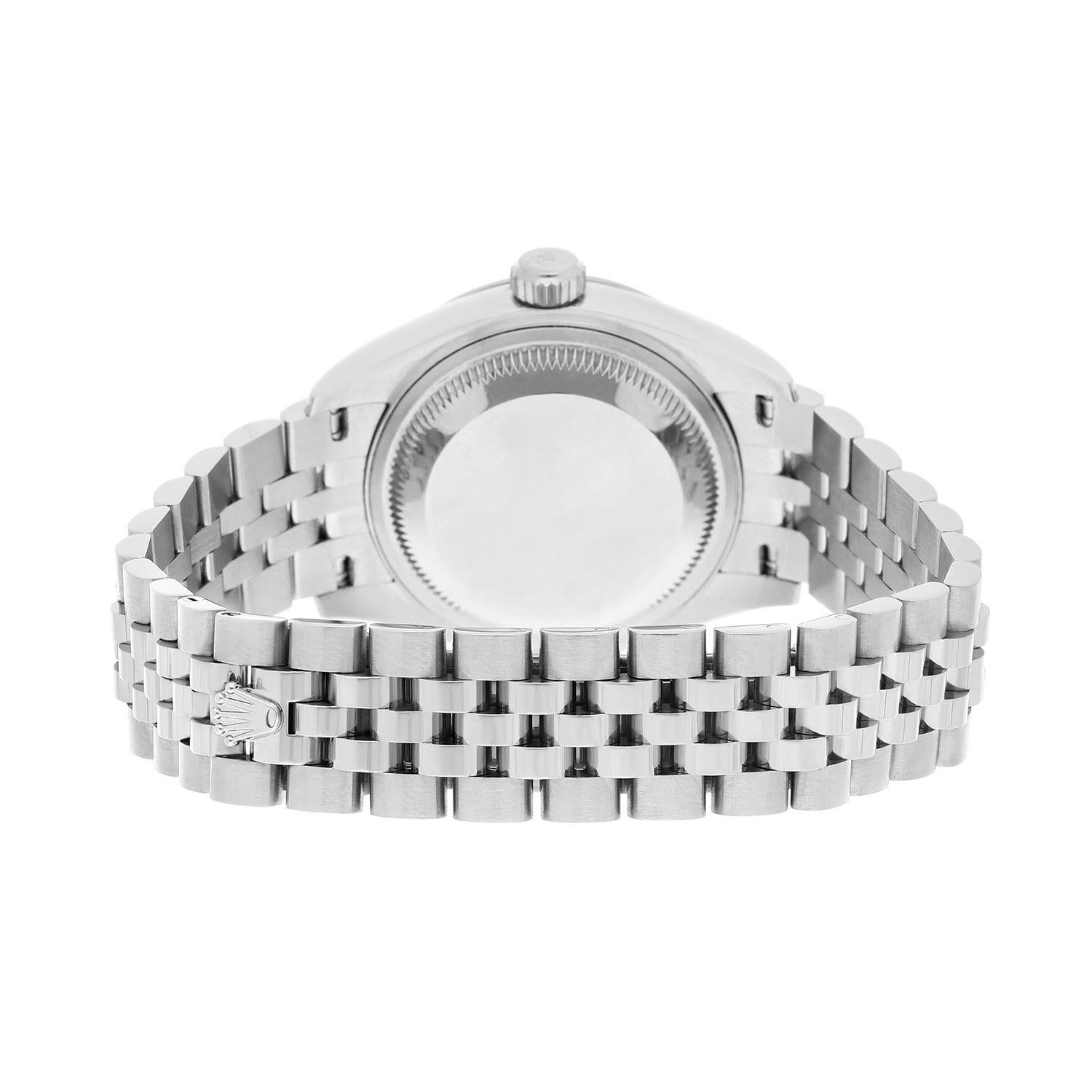Rolex Datejust 28mm 279174 Ladies Watch Silver Dial Jubilee Stainless Steel 2