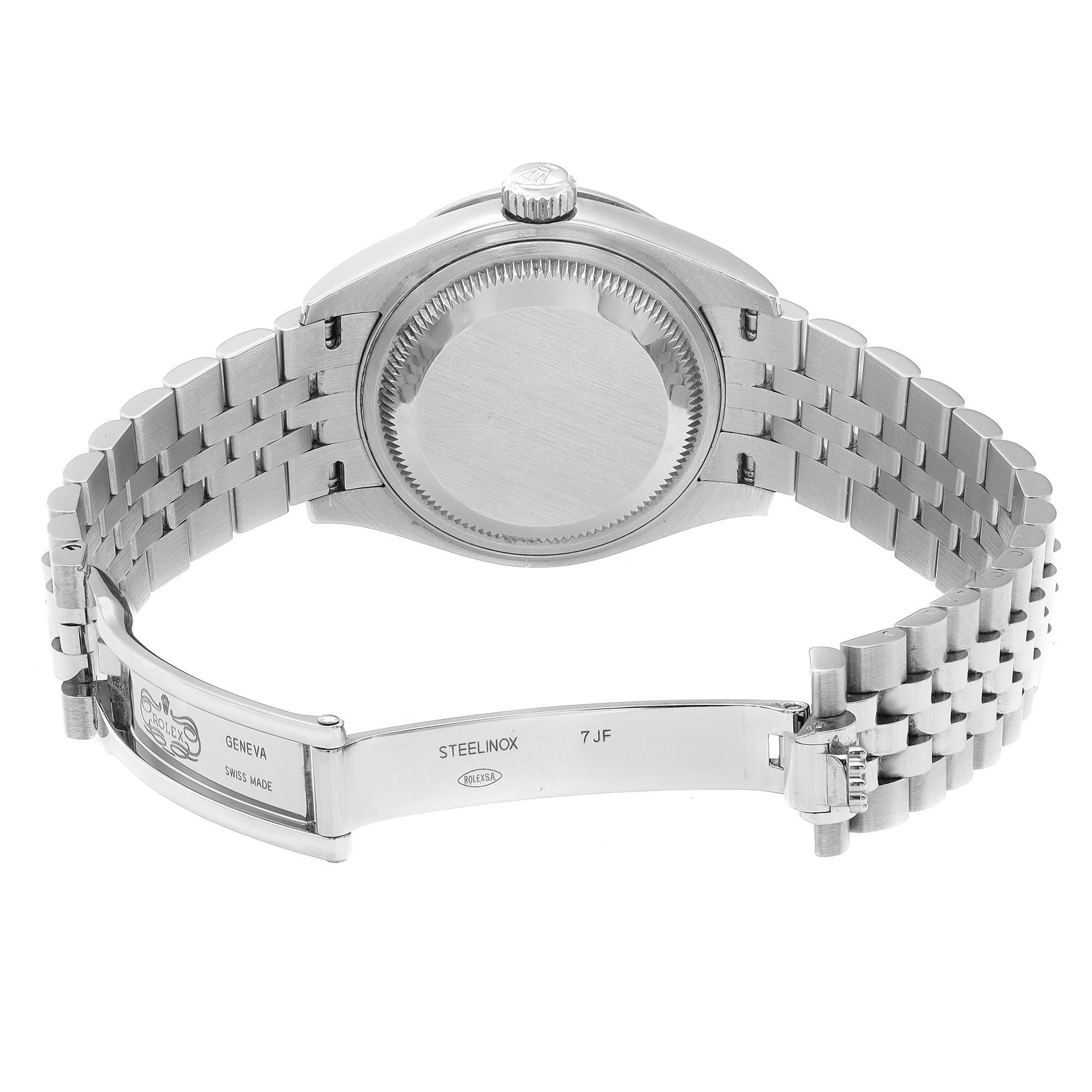 Rolex Datejust Steel MOP Diamond Dial Automatic Ladies Watch 279384RBR 2