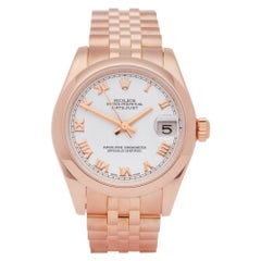 Rolex Datejust 31 178245 Ladies Rose Gold Watch