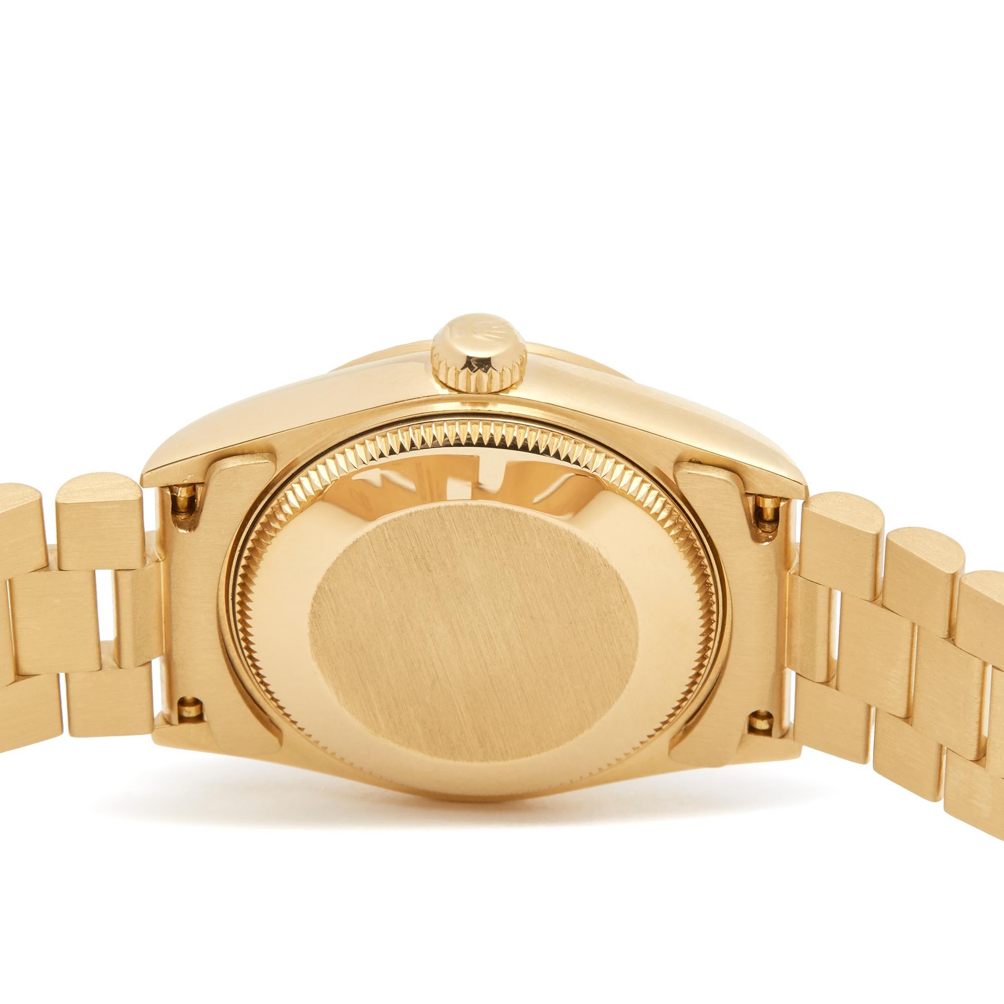Rolex Datejust 31 18k Yellow Gold 68278 In Excellent Condition In Bishops Stortford, Hertfordshire