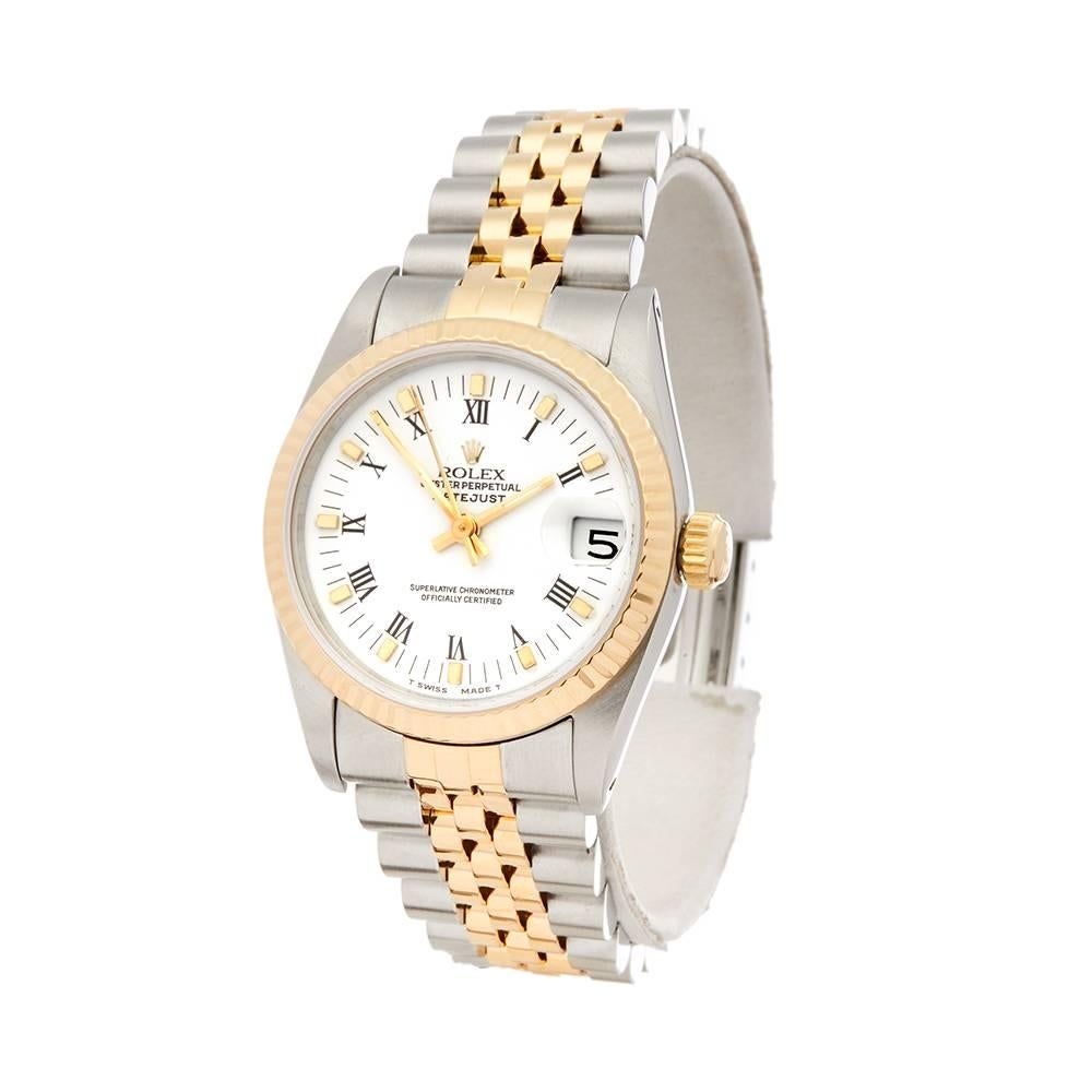 Ref: W5056
Manufacturer: Rolex
Model: Datejust
Model Ref: 68273
Age: 3rd April 1992
Gender: Ladies
Complete With: Xupes Presenation Pouch & Guarantee
Dial: White Roman 
Glass: Sapphire Crystal
Movement: Automatic
Water Resistance: To Manufacturers