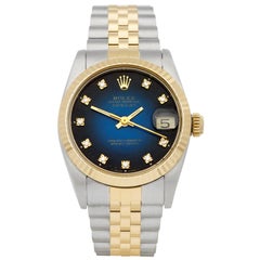 Rolex Datejust 31 68273 Ladies Stainless Steel and Yellow Gold Graduated Diamond